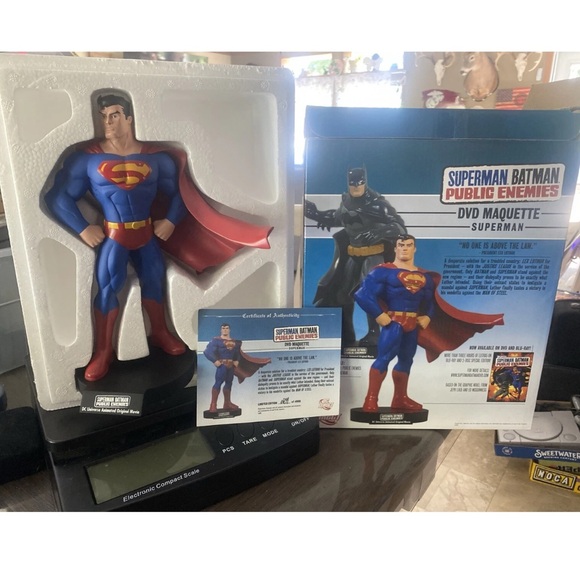 SUPERMAN BATMAN PUBLIC ENEMIES Maquette Statue DC Direct #899 Of 4000 MINT